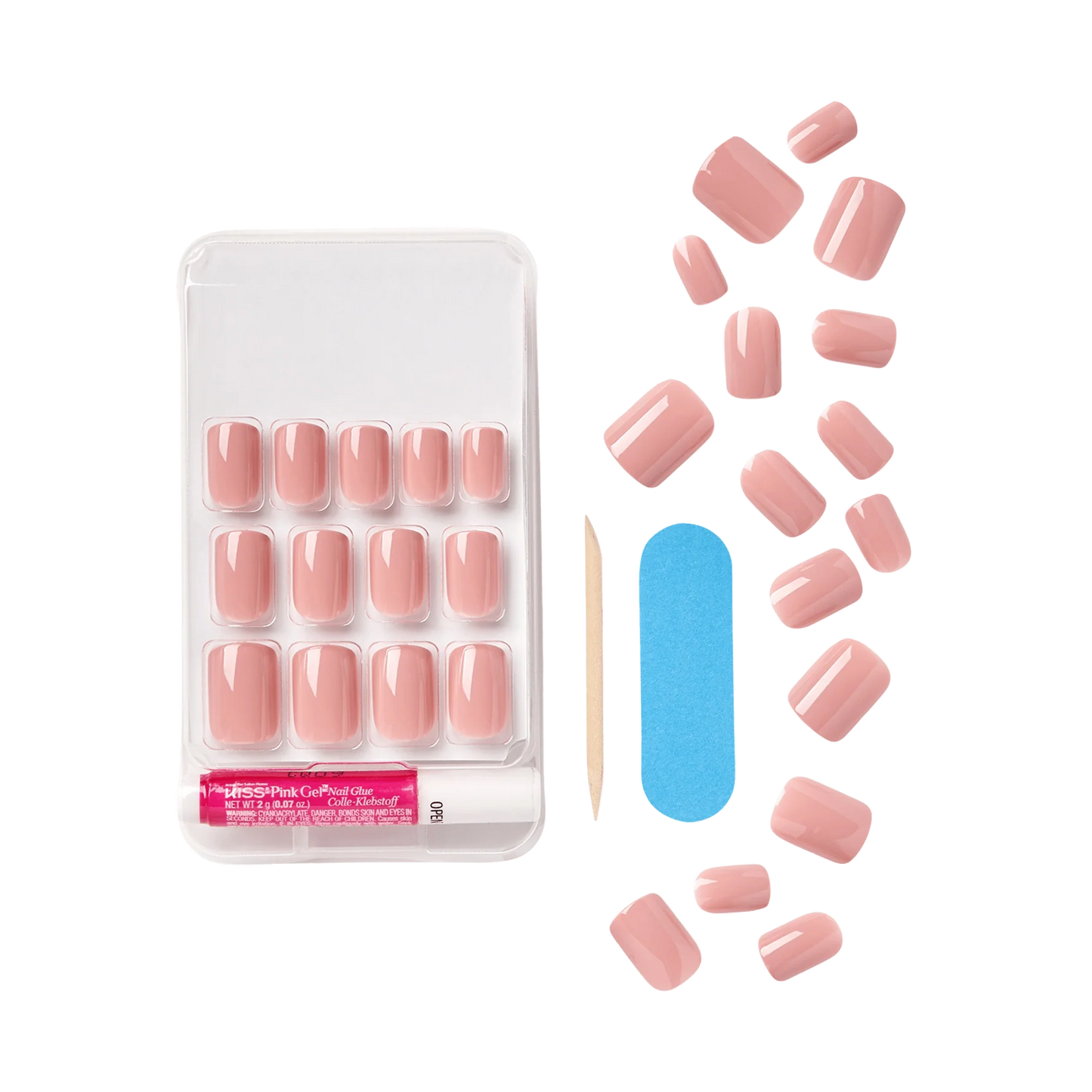 KISS nails Gel Fantasy - Ribbons (KISS-KGN12)