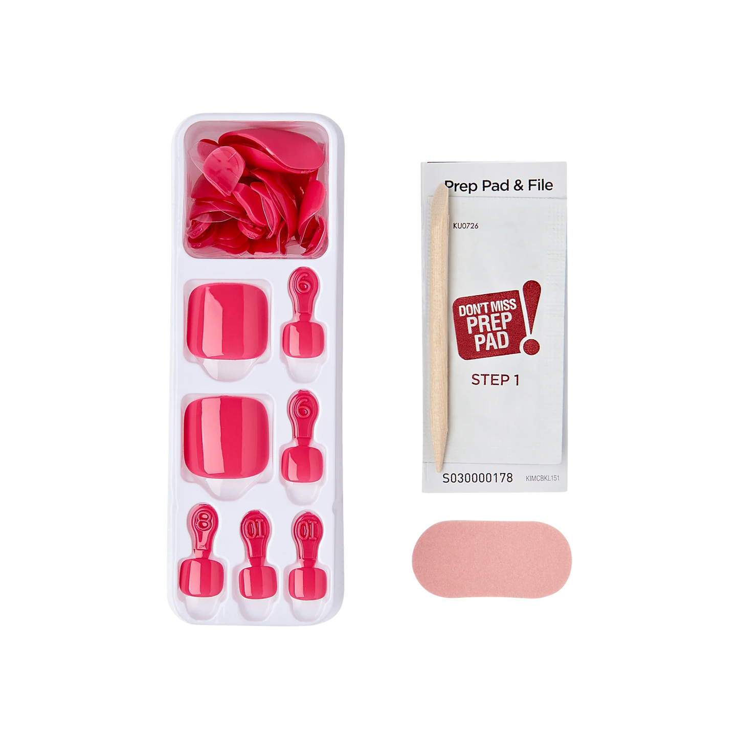 imPRESS by KISS toenails Roundabout (KISS-IMT504Y2)