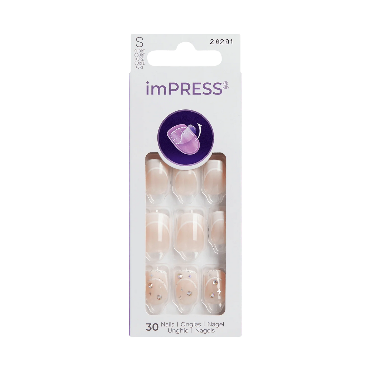 imPRESS by KISS nails Shinin' (KISS-IM216X)