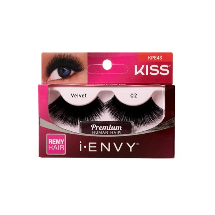 i · Envy by KISS lashes Velvet 02 (KISS-KPE43)