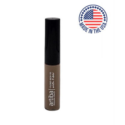 Artiba® Colored Brow Gel with Fiber Taupe (AR-EyeB T)