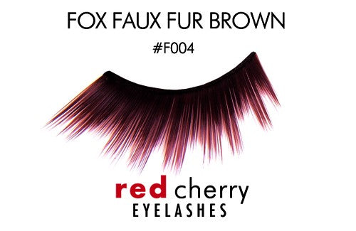FOX FAUX FUR BROWN (RED-F004)