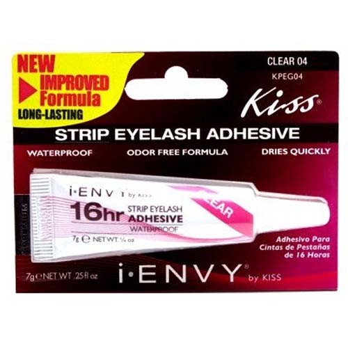 i · Envy by KISS Strip Eyelash Adhesive Clear (KPEG04)